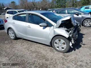 2018 Kia Forte LX with VIN 3KPFL4A76JE248895, listed as a IAAI auction lot 41836377 with 111,473 mi miles. Bid and sale history available at carsss.com. Image 1.
