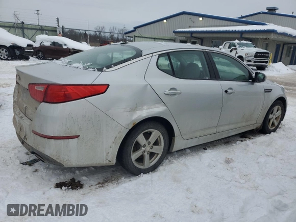 2014 Kia Optima LX with VIN 5XXGM4A73EG335796, listed as a Copart auction lot 89120645 with 199,249 mi miles and Salvage Title. Bid and sale history available at carsss.com. Image 3.