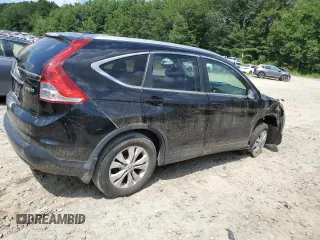 2012 Honda CR-V EX-L with VIN 2HKRM4H72CH604838, listed as a Copart auction lot 61155975 with 142,279 mi miles and Clean title. Bid and sale history available at DreamBid. Image 3.