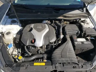 2015 Kia Optima SX Turbo with VIN 5XXGR4A69FG375214, listed as a Copart auction lot 44355735 with 95,386 mi miles and Salvage Title. Bid and sale history available at carsss.com. Image 12.