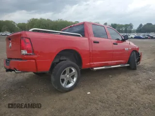 2014 Ram 1500 Express with VIN 1C6RR6KT7ES303772, listed as a Copart auction lot 51841055 with 155,409 mi miles and Salvage Title. Bid and sale history available at carsss.com. Image 3.