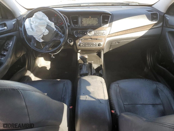 2014 Kia Cadenza Premium with VIN KNALN4D78E5156548, listed as a Copart auction lot 45146635 with 85,019 mi miles and Salvage Title. Bid and sale history available at carsss.com. Image 8.