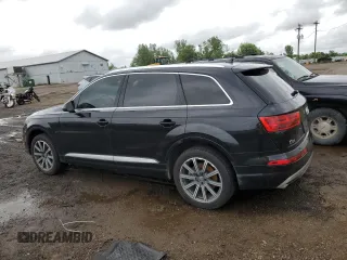 2017 Audi Q7 Premium Plus with VIN WA1LAAF79HD034392, listed as a Copart auction lot 60618655 with 136,222 mi miles and Clean title. Bid and sale history available at DreamBid. Image 2.
