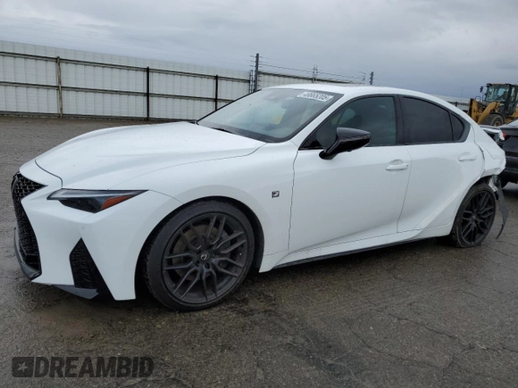 2024 Lexus IS with VIN JTHGZ1B25R5074554, listed as a Copart auction lot 49665205 with 6,978 mi miles and Salvage Title. Bid and sale history available at carsss.com. Image 1.