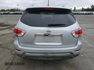 2016 Nissan Pathfinder S with VIN 5N1AR2MN4GC616428, listed as a Copart auction lot 63528025 with 92,974 mi miles and Salvage title. Bid and sale history available at DreamBid. Image 6.