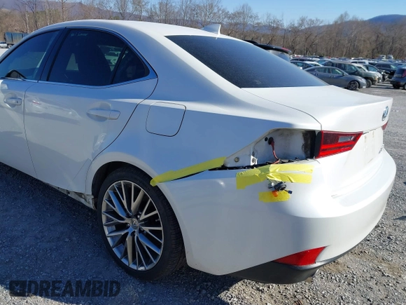 2014 Lexus IS 250 with VIN JTHCF1D21E5005746, listed as a IAAI auction lot 41892900 with 136,295 mi miles. Bid and sale history available at carsss.com. Image 18.