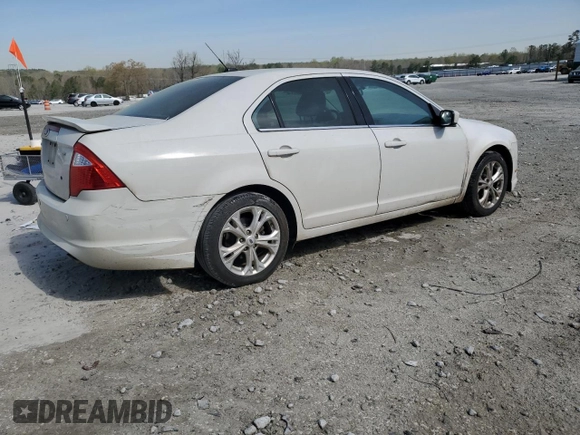 2012 Ford Fusion SE with VIN 3FAHP0HA3CR215927, listed as a Copart auction lot 50864085 with 158,089 mi miles and Salvage Title. Bid and sale history available at carsss.com. Image 3.