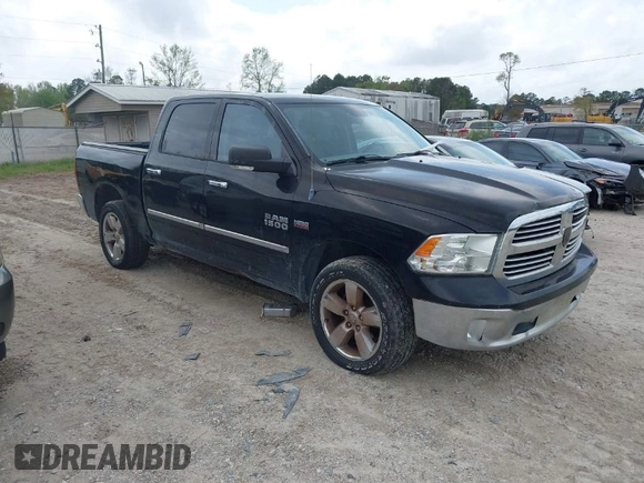 2013 Ram 1500 Outdoorsman with VIN 1C6RR7LT8DS556814, listed as a IAAI auction lot 41947903 with 105,399 mi miles. Bid and sale history available at carsss.com. Image 1.
