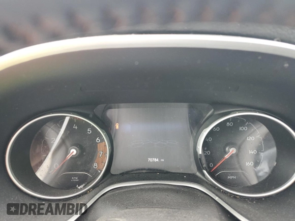2021 Jeep Compass Limited with VIN 3C4NJDCBXMT602906, listed as a Copart auction lot 47918215 with 70,784 mi miles and Salvage Title. Bid and sale history available at DreamBid. Image 9.