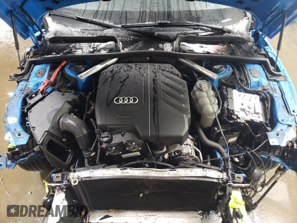 2021 Audi A5 Sportback S line Premium Plus with VIN WAUFACF58MA002684, listed as a Copart auction lot 45910675 with 66,816 mi miles and Salvage Title. Bid and sale history available at carsss.com. Image 11.