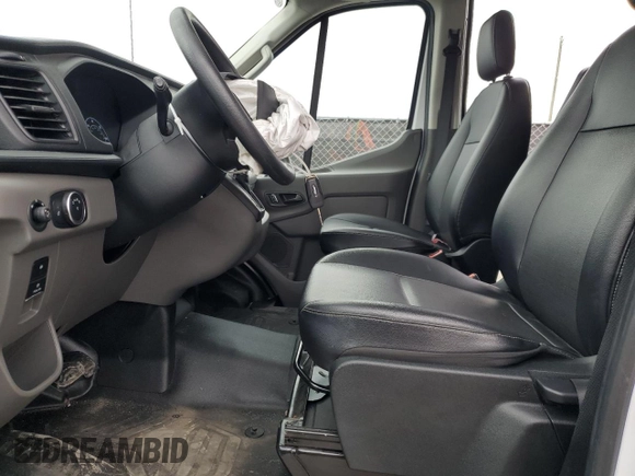 2023 Ford Transit Cargo with VIN 1FTBR1C85PKC00960, listed as a Copart auction lot 46147865 with 37,492 mi miles and Salvage Title. Bid and sale history available at carsss.com. Image 7.