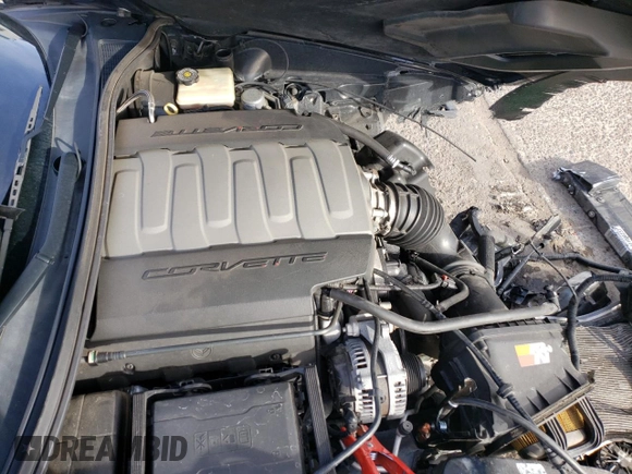2014 Chevrolet Corvette 3LT with VIN 1G1YF2D70E5105421, listed as a Copart auction lot 45917005 with 94,130 mi miles and Salvage title. Bid and sale history available at DreamBid. Image 12.