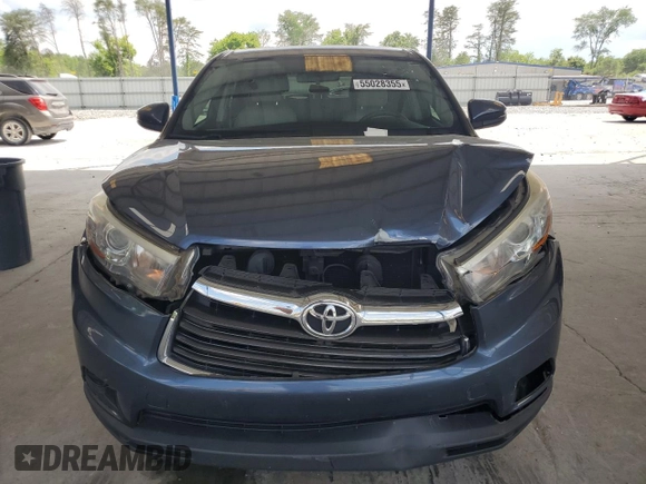 2016 Toyota Highlander LE z VIN 5TDBKRFH3GS331182, wystawiony jako Copart lot #55028355 z przebiegiem 118 462 mil mil oraz Szkoda całkowita • Salvage title. Historia ofert i sprzedaży dostępna na DreamBid. Obrazek 5.
