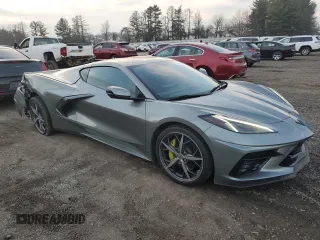 2023 Chevrolet Corvette 1LT with VIN 1G1YA2D40P5123103, listed as a Copart auction lot 85243864 with 12,302 mi miles and Salvage title. Bid and sale history available at DreamBid. Image 4.