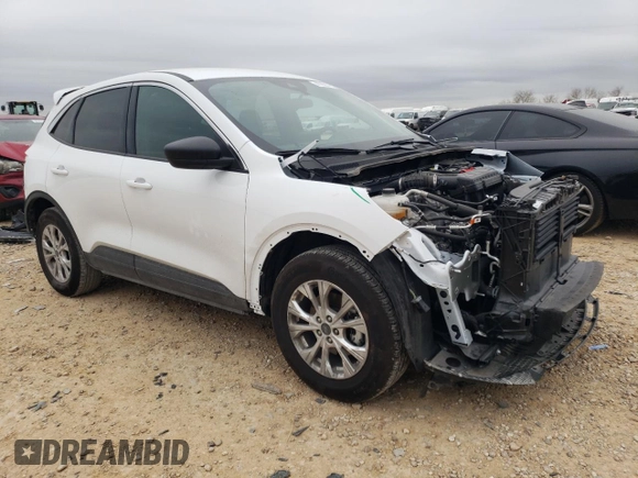 2024 Ford Escape Active with VIN 1FMCU9GN3RUA19263, listed as a Copart auction lot 41359515 with 18,233 mi miles and Salvage Title. Bid and sale history available at carsss.com. Image 4.
