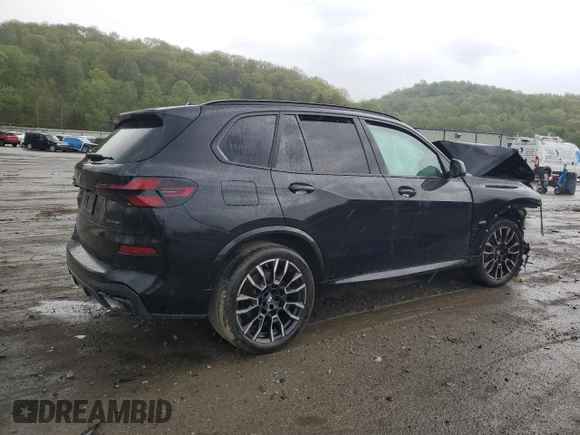 2025 BMW X5 xDrive40i z VIN 5UX23EU07S9X91602, wystawiony jako Copart lot #55647515 z przebiegiem Nie podano mil oraz Szkoda całkowita • Salvage title. Historia ofert i sprzedaży dostępna na DreamBid. Obrazek 3.