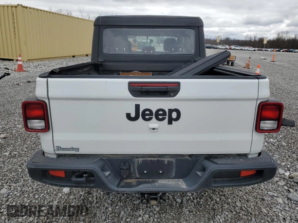 2023 Jeep Gladiator Freedom with VIN 1C6HJTAG6PL550171, listed as a Copart auction lot 50010485 with 37,064 mi miles and Salvage title. Bid and sale history available at DreamBid. Image 6.