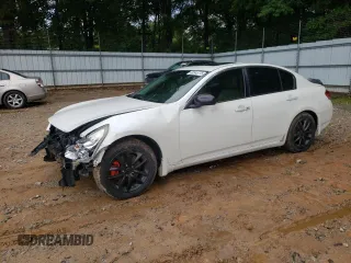 2008 Infiniti G35 Journey with VIN JNKBV61E98M228766, listed as a Copart auction lot 60345775 with 166,657 mi miles and Salvage title. Bid and sale history available at DreamBid. Image 1.