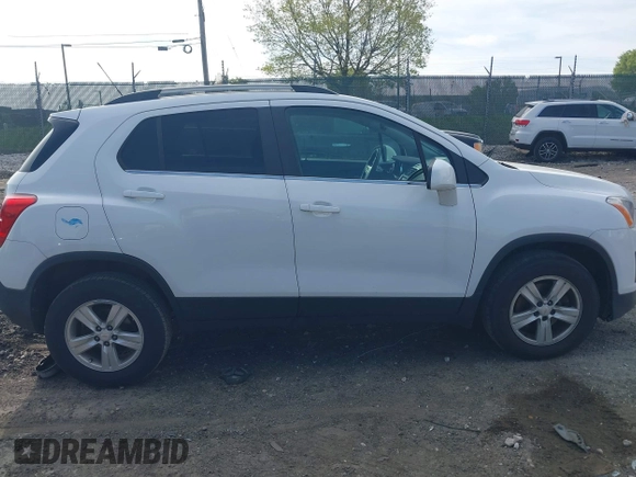 2016 Chevrolet Trax LT with VIN KL7CJPSB5GB605967, listed as a IAAI auction lot 42059782 with 125,212 mi miles and . Bid and sale history available at DreamBid. Image 13.