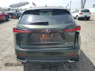 2021 Lexus NX 300h with VIN JTJGJRDZ7M2155967, listed as a Copart auction lot 52143315 with 22,830 mi miles and Salvage Title. Bid and sale history available at DreamBid. Image 6.
