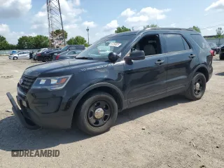 2017 Ford Police Interceptor Utility с VIN 1FM5K8AR3HGD06877, выставлен на аукционе Copart как лот 61290825 с пробегом 111 299 миль миль и Чистый • Clean title. История ставок и продаж доступна на DreamBid. Изображение 1.