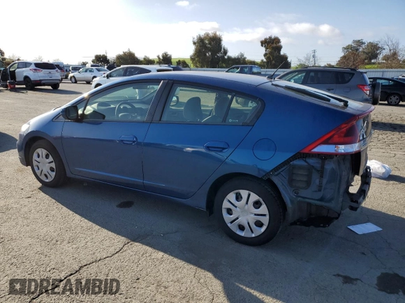 2013 Honda Insight with VIN JHMZE2H3XDS005377, listed as a Copart auction lot 50602815 with 112,177 mi miles and Salvage title. Bid and sale history available at DreamBid. Image 2.