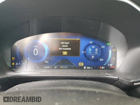 2020 Ford Escape SE Sport Hybrid with VIN 1FMCU0BZXLUB10012, listed as a Copart auction lot 56632465 with 114,190 mi miles and Non repairable. Bid and sale history available at DreamBid. Image 9.