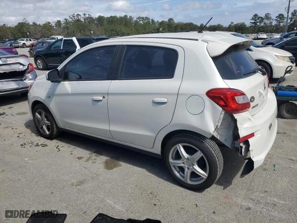 2020 Mitsubishi Mirage ES with VIN ML32A3HJ3LH005626, listed as a Copart auction lot 47645305 with 50,212 mi miles and Salvage Title. Bid and sale history available at carsss.com. Image 2.