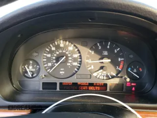 2002 BMW 5 Series 525iAT with VIN WBADS434X2GE10428, listed as a Copart auction lot 83689954 with 183,737 mi miles and Salvage Title. Bid and sale history available at carsss.com. Image 9.
