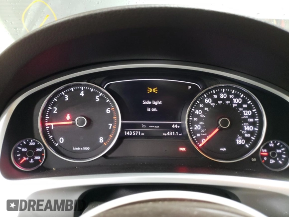 2013 Volkswagen Touareg Lux with VIN WVGEF9BP6DD002607, listed as a Copart auction lot 83420704 with 143,571 mi miles and Salvage Title. Bid and sale history available at DreamBid. Image 9.