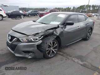 2018 Nissan Maxima SV with VIN 1N4AA6APXJC400203, listed as a IAAI auction lot 41617771 with 107,366 mi miles and . Bid and sale history available at DreamBid. Image 17.