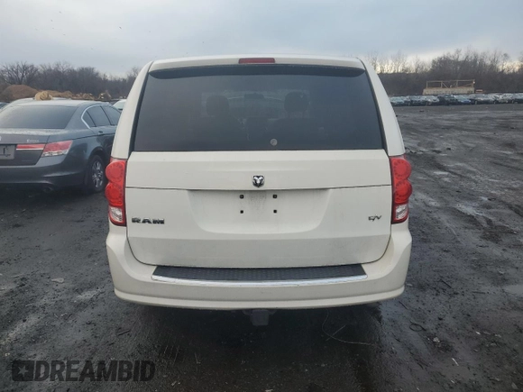 2012 Ram Cargo Van with VIN 2C4JDGAG1CR367304, listed as a Copart auction lot 81980834 with 114,380 mi miles and Salvage Title. Bid and sale history available at carsss.com. Image 6.