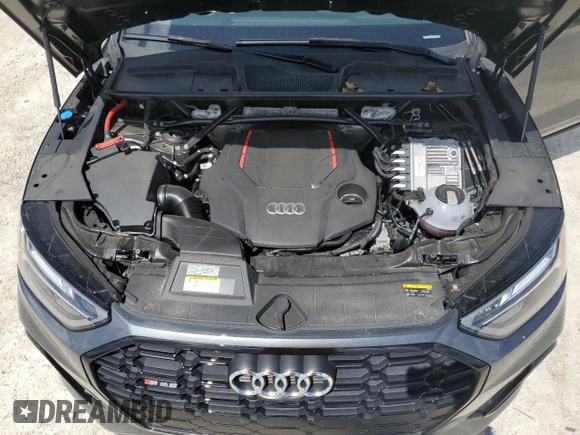 2023 Audi SQ5 Premium Plus with VIN WA1B4AFY6P2081837, listed as a Copart auction lot 68822494 with 20,398 mi miles and Salvage Title. Bid and sale history available at carsss.com. Image 12.