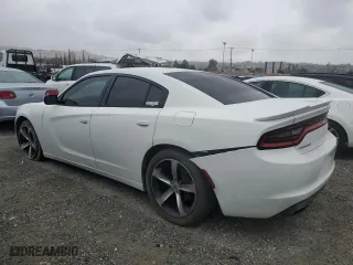 2017 Dodge Charger SE with VIN 2C3CDXBG9HH630230, listed as a Copart auction lot 44601825 with 124,975 mi miles and Salvage Title. Bid and sale history available at carsss.com. Image 2.