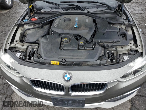 2016 BMW 3 Series 330e iPerformance with VIN WBA8E1C57GK479837, listed as a Copart auction lot 42877554 with 72,443 mi miles. Bid and sale history available at carsss.com. Image 11.