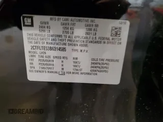 2011 GMC Terrain SLE-2 with VIN 2CTFLTE53B6314585, listed as a Copart auction lot 42002235 with 124,574 mi miles and Salvage Title. Bid and sale history available at carsss.com. Image 13.