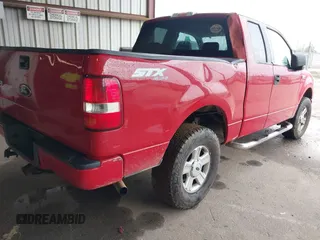 2005 Ford F-150 STX with VIN 1FTRX14W95FA16354, listed as a IAAI auction lot 41947407 with 227,458 mi miles. Bid and sale history available at carsss.com. Image 4.