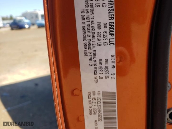 2011 Dodge Charger SE with VIN 2B3CL3CG5BH586502, listed as a Copart auction lot 50063595 with 174,311 mi miles and Salvage Title. Bid and sale history available at carsss.com. Image 12.