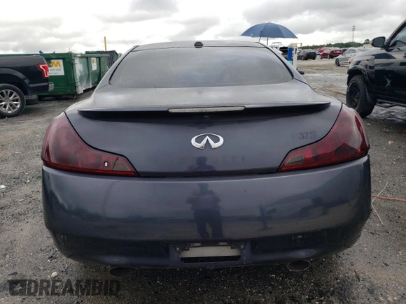 2008 Infiniti G37 Journey with VIN JNKCV64EX8M103825, listed as a Copart auction lot 56705295 with Not Provided miles and Clean Title. Bid and sale history available at DreamBid. Image 6.