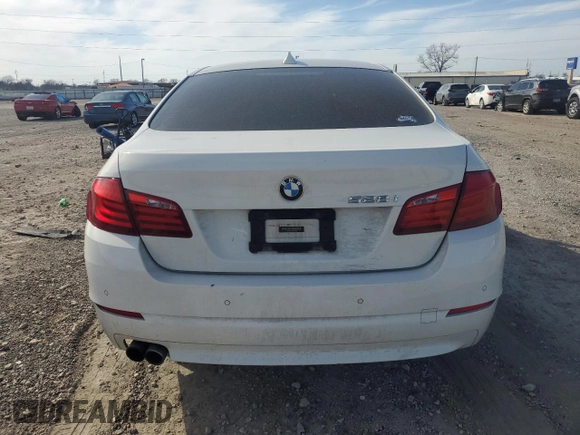 2012 BMW 5 Series 528i with VIN WBAXG5C51CDY29734, listed as a Copart auction lot 46924205 with 121,833 mi miles and Salvage Title. Bid and sale history available at carsss.com. Image 6.