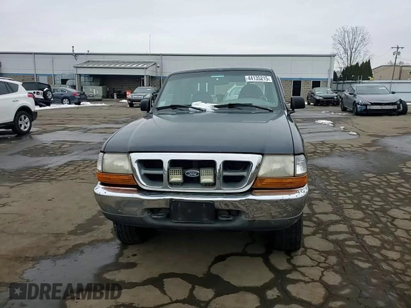 1999 Ford Ranger XLT with VIN 1FTZR15X2XTA46995, listed as a Copart auction lot 44135215 with 268,196 mi miles and Non repairable. Bid and sale history available at DreamBid. Image 10.