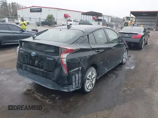 2018 Toyota Prius Two with VIN JTDKBRFU1J3076294, listed as a IAAI auction lot 41551218 with 70,644 mi miles. Bid and sale history available at carsss.com. Image 4.