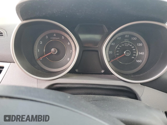 2013 Hyundai Elantra GLS с VIN KMHDH4AE9DU726235, выставлен на аукционе Copart как лот 59017135 с пробегом Не указан миль и Списание • Salvage title. История ставок и продаж доступна на DreamBid. Изображение 9.