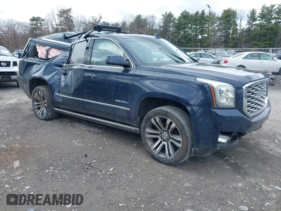 2020 GMC Yukon XL Denali with VIN 1GKS2HKJ3LR177072, listed as a IAAI auction lot 41879461 with 102,971 mi miles. Bid and sale history available at carsss.com. Image 1.