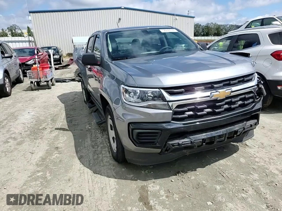 2021 Chevrolet Colorado 2WD Work Truck with VIN 1GCGSBEN1M1293514, listed as a Copart auction lot 72248054 with 84,783 mi miles and Salvage title. Bid and sale history available at DreamBid. Image 11.