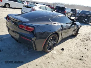 2018 Chevrolet Corvette 1LT with VIN 1G1YB2D72J5101599, listed as a Copart auction lot 46104905 with 22,524 mi miles and Salvage Title. Bid and sale history available at carsss.com. Image 3.