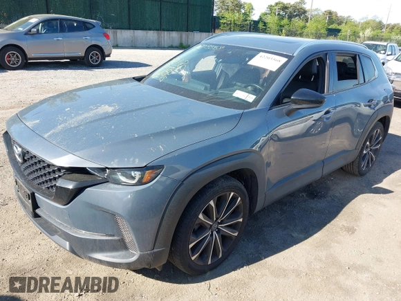 2023 Mazda CX-50 S Premium Plus with VIN 7MMVABEM8PN108020, listed as a IAAI auction lot 42203568 with 26,783 mi miles and . Bid and sale history available at DreamBid. Image 17.