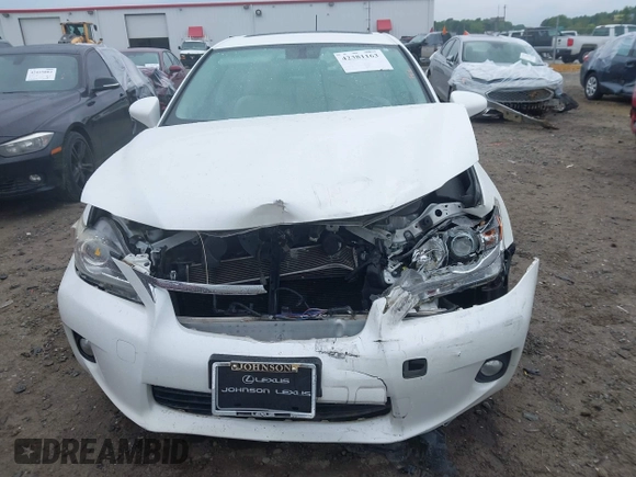 2012 Lexus CT 200h с VIN JTHKD5BH3C2066143, выставлен на аукционе IAAI как лот 42381163 с пробегом 45 355 миль миль и . История ставок и продаж доступна на DreamBid. Изображение 11.