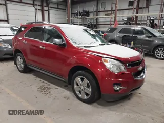 2015 Chevrolet Equinox LTZ with VIN 2GNFLHE3XF6227206, listed as a IAAI auction lot 41536995 with 139,000 mi miles. Bid and sale history available at carsss.com. Image 1.