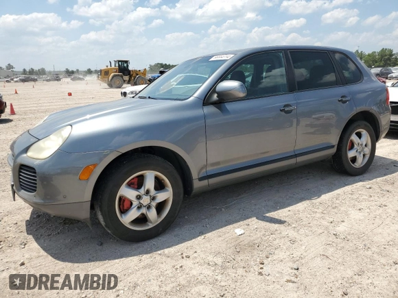 2005 Porsche Cayenne Turbo with VIN WP1AC29P55LA92346, listed as a Copart auction lot 66684234 with 0 mi miles and Clean Title. Bid and sale history available at carsss.com. Image 1.